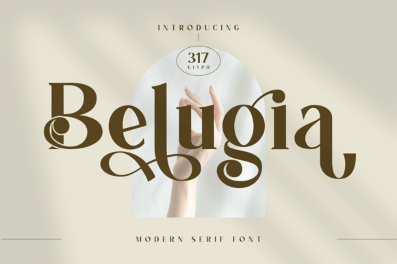 Belugia: A Stylish Serif Font for Crafters and Product Designers