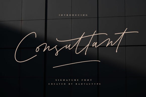 Consultant: The Handwritten Font That Elevates Digital Campaigns