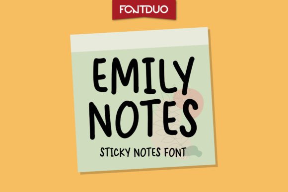 Emily Notes: A Handwritten Font That Elevates Handmade Designs