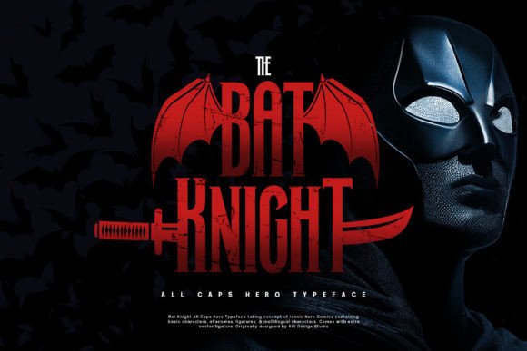 Enhance Your Campaigns with the Bat Knight Typeface