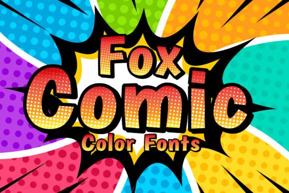 Fox Comic: A Color Font That Brings Handmade Designs to Life