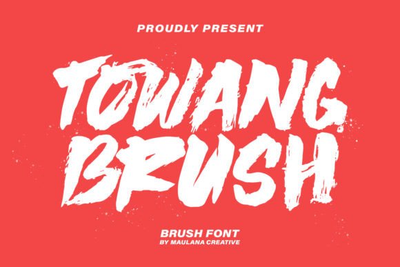 How Towang Brush Font Adds Handcrafted Charm to Maker Projects