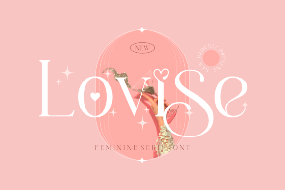 Lovise: A Feminine Serif Font with Versatile Design