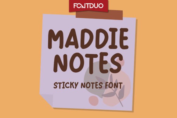 Maddie Notes: A Bold Handwritten Font for Creative Designs