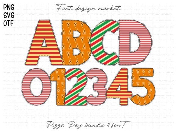 Pizza Day Font: Playful Typography for Creative Web Design
