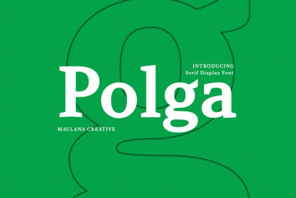 Polga: A Modern Serif Font That Elevates Handmade Branding and Product Design