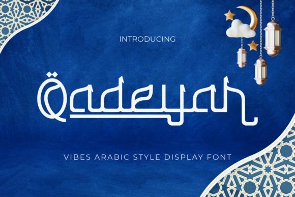 Qadeyah: The Arabic-Style Serif Font That Elevates Campaign Typography