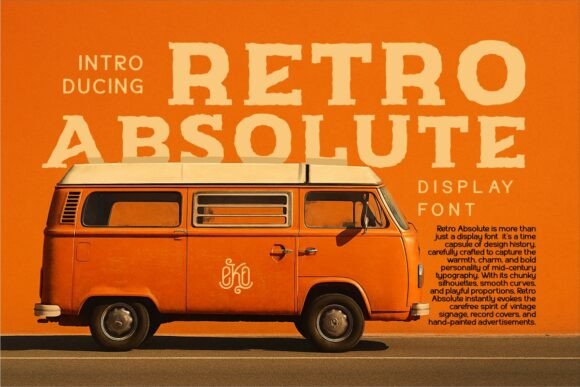 Retro Absolute: A Timeless Serif Font for Vintage Branding