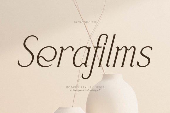 Serafilms: Elegant Serif Font for Scroll-Stopping Brand Content