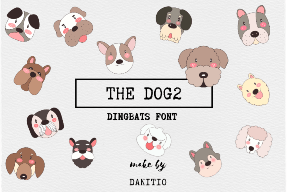 The Dog 2 Font: A Dingbats Typeface for Scroll-Stopping Visual Campaigns